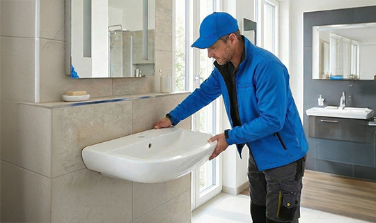 Installation salle de bain